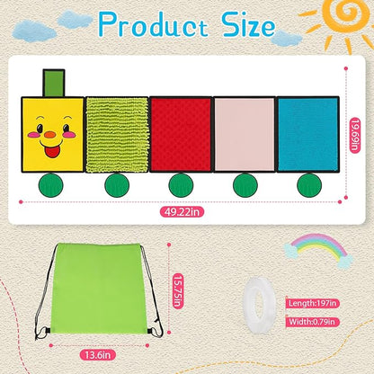 Sensory Wall Panel for Kids, Sensory Toys for Wall ＆ Floor, Sensory Mats for - Image 3
