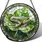 CRISGIF Stained Glass Window Hanging by Follow