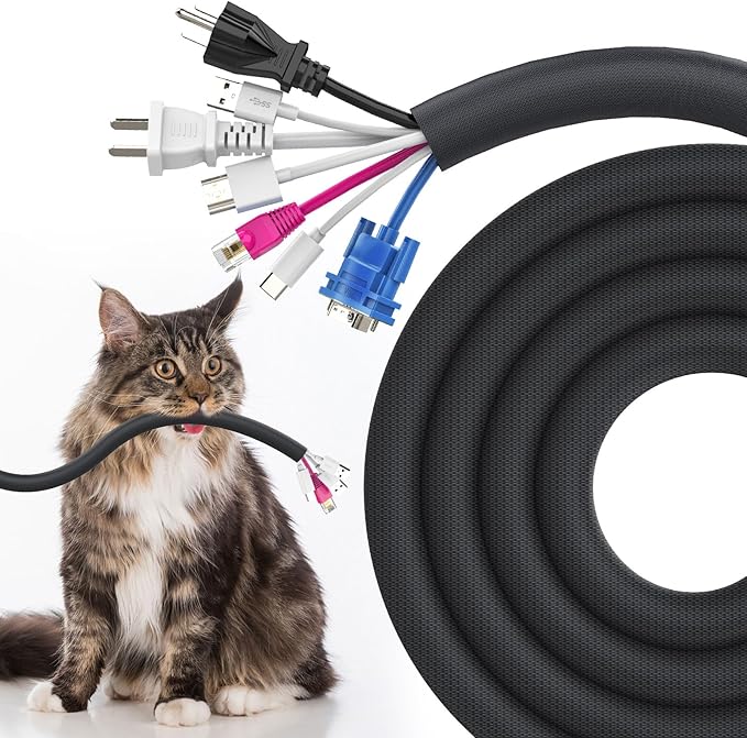 UOMTFAI Dog and Cat Cord Protector 10ft by UOMTFAI