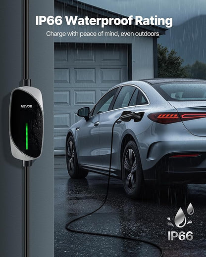 VEVOR Level 1&2 EV Charger, 16 Amp, Electric Vehicle Portable Charger - Image 7