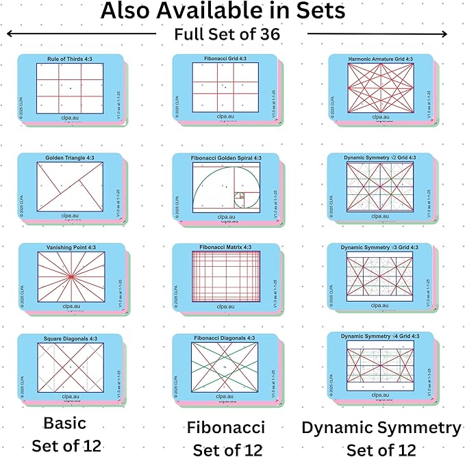 CLPA Video 4:3 Photographic Viewfinder Set: All viewfinders in 4:3 Aspect Ratio - Image 4