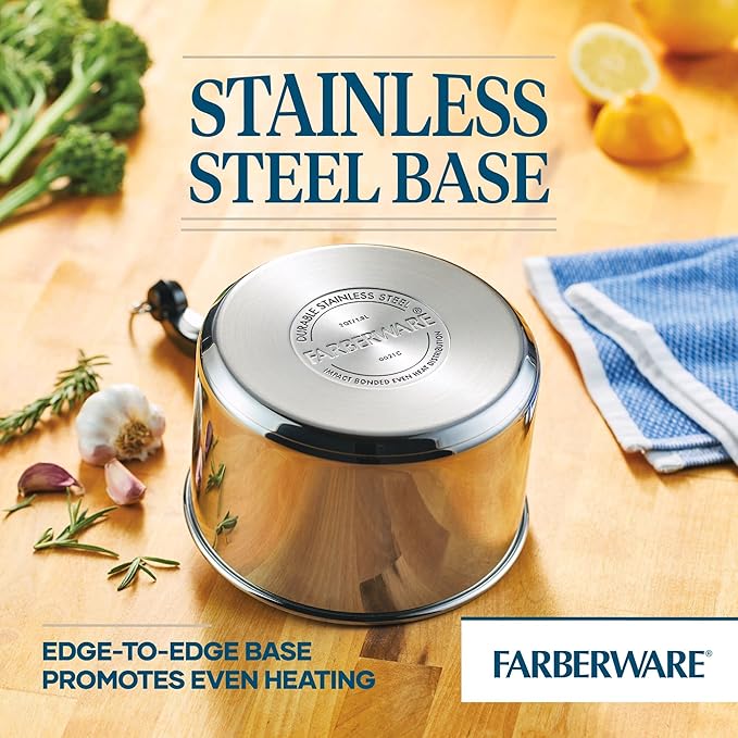 Farberware Classic Stainless Series 2-Quart Covered Double Boiler - Image 4