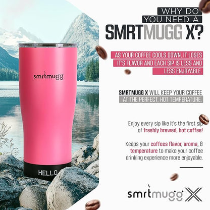 X Heated Coffee Mug 19 oz., 8 Hour Battery Life, Self-Heating, Adjustable Temp - Image 7