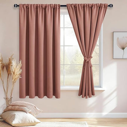 JIUZHEN Blackout Curtains for Bedroom by JIUZHEN