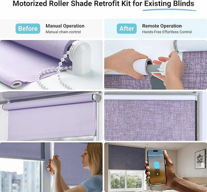 Progressive Automations Electric Roller Shade Motor Replacement Retrofit Kit - Image 3