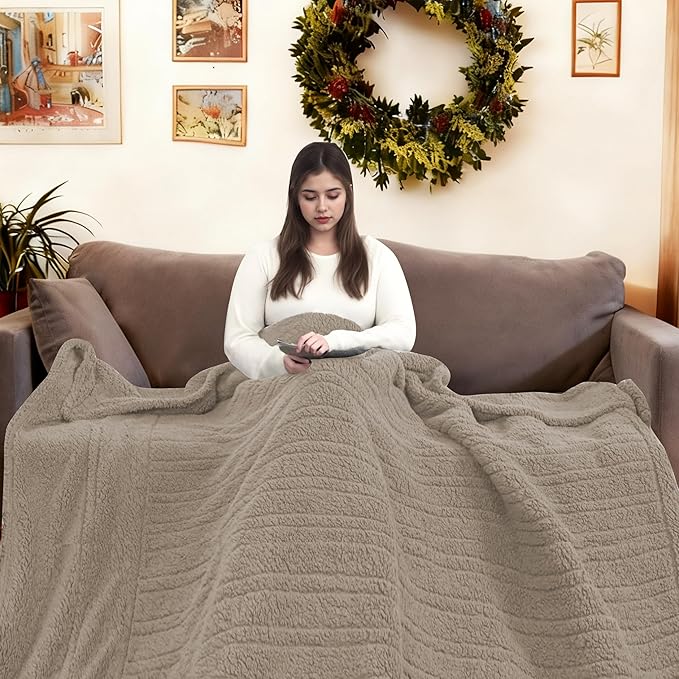 Electric Heated Blanket Full Size 72"×84" - Image 2