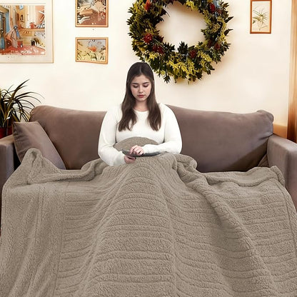 Electric Heated Blanket Full Size 72"×84" - Image 2