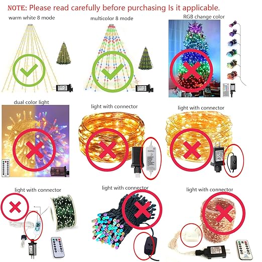 2 Pcs 8 Mode Light LED Transformer 12V LED Controller Class 2 Power Supply - Image 4