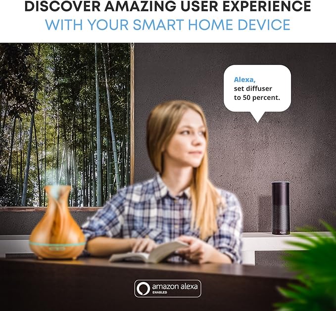Smart WiFi Wireless Essential Oil Aromatherapy Diffuser - Image 6