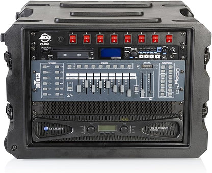 Gator Cases Pro Series 19" Depth 8U Rolling Rack Case - Image 16