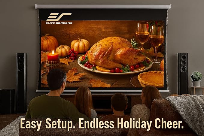 Elite Screens Manual Tab-Tension 3, 125-INCH - Image 2