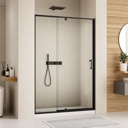 44-48" W x 71" H Pivot Shower Door, Pivot Semi-Frameless Swing Glass Shower Door - Image 2