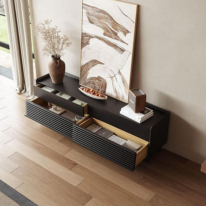 POVISON Fully-Assembled Mid Century Modern TV Stand - Image 7