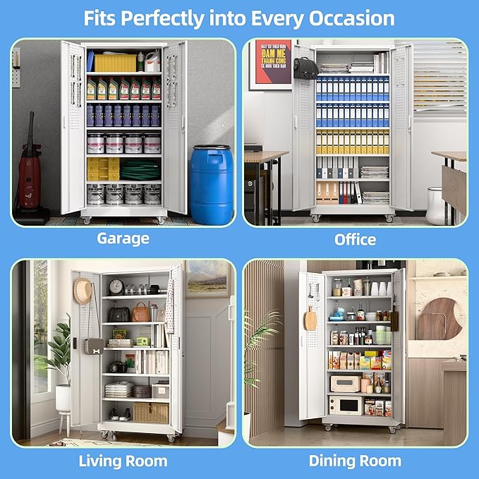 SUXXAN Garage Storage Cabinet - Image 7