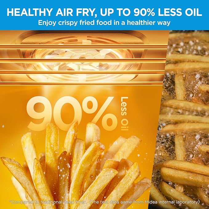 Midea Flexify French Door Toaster Oven Air Fryer Combo, 26.4 QT, Extra Large - Image 6