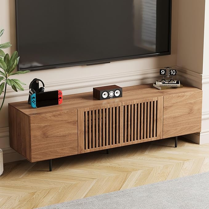 NessCarsti Mid Century Modern TV Stand - Image 8