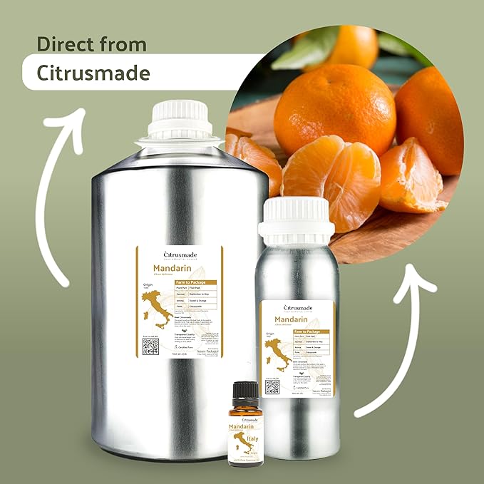 Pure Mandarin Essential Oils - Image 2