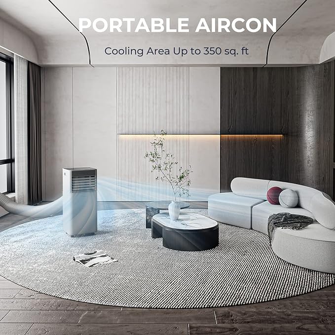 COSTWAY Portable Air Conditioners, 10000BTU Spaces up to 350sq.ft, - Image 5