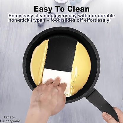 Nonstick Sauce Pan with Lid, 1.5QT small pot, PFOA Free, Kitchen Pots Induction - Image 4