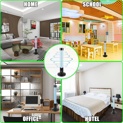 60W UV Light Sanitizer, Ozone-Free Home Disinfection Device - Image 5