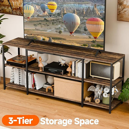 Aquzee 65 inch TV Stand, Entertainment Center - Image 4