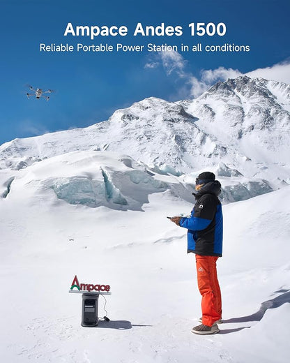 AMPACE 2400W Solar Power Station - Image 9