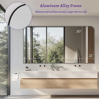 Bathroom Mirror, Wall Mirrors, Bathroom Vanity Mirror - Image 4