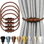 Nieffeiy Magnetic Curtain Tiebacks Outdoor Curtain Tie Backs Rope Decorative by CurtianTiebacks