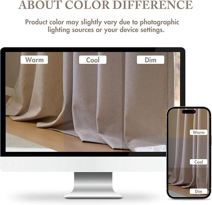 Madison Park Karien 100% Blackout Curtains 52x95 – Linen, 2-Layer Noise - Image 9