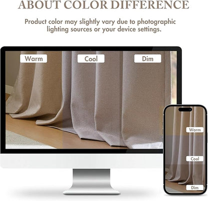 Madison Park Karien 100% Blackout Curtains 52x95 – Linen, 2-Layer Noise - Image 9