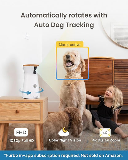 Furbo 360° Dog Camera Unlock w/Paid Plan: Home Security & Dog Safety Alerts - Image 5