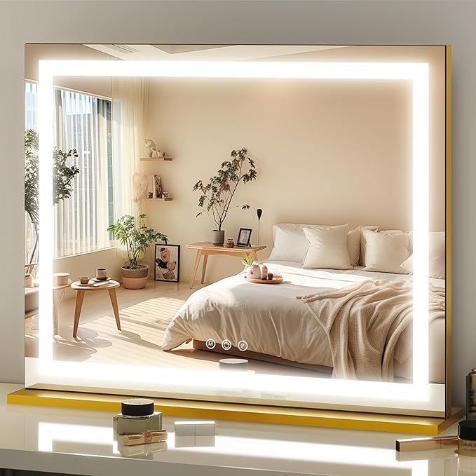 FENNIO 23" x 18" Vanity Mirror by FENNIOLEDMIRRORS