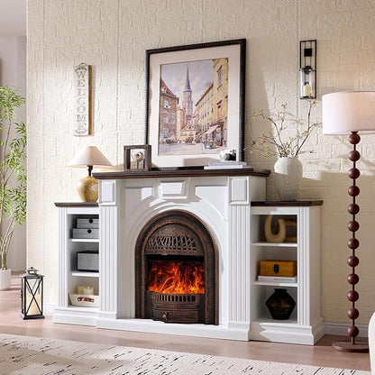 Farmhouse Electric Fireplace - Image 4