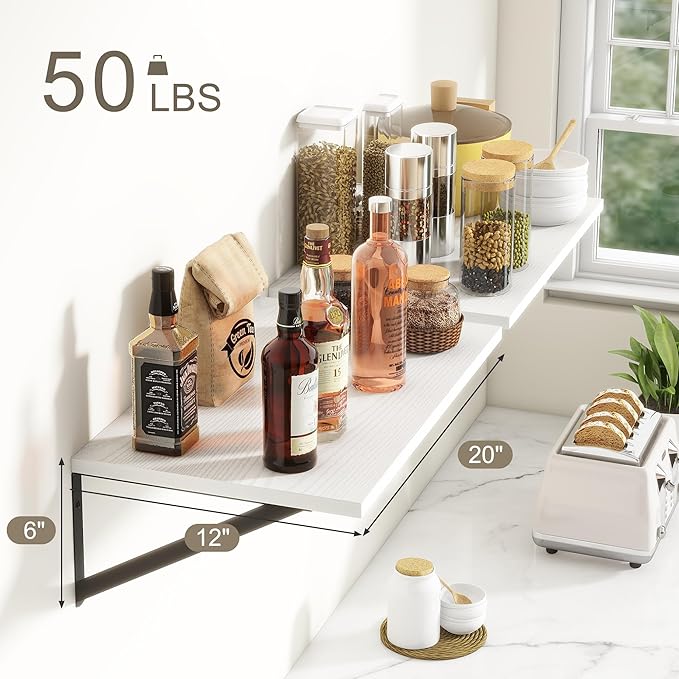 Fun Memories 20 Inch Floating Shelves - Image 3