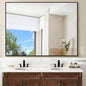 Black Bathroom Mirror, Modern Vanity Wall Mirror by Welcometocofeny