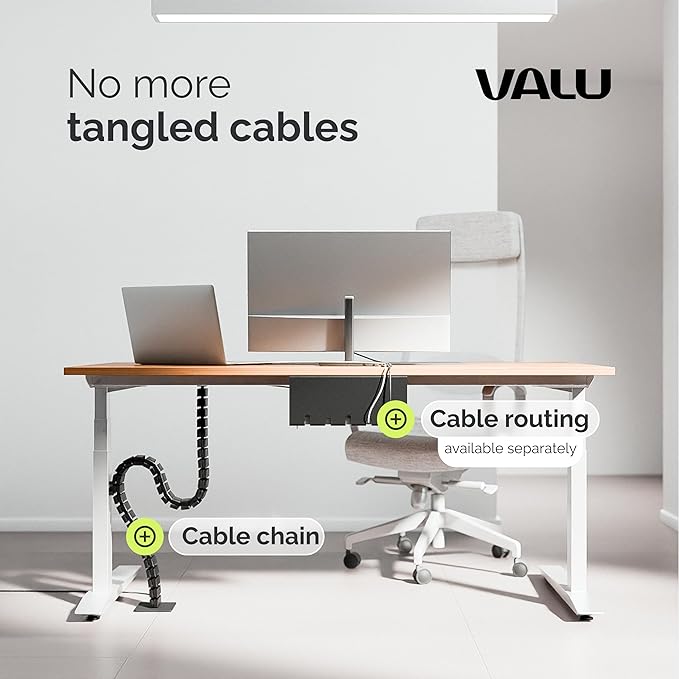 VALU Cable Management Spine – 49 Inch Cable Organizer - Image 4