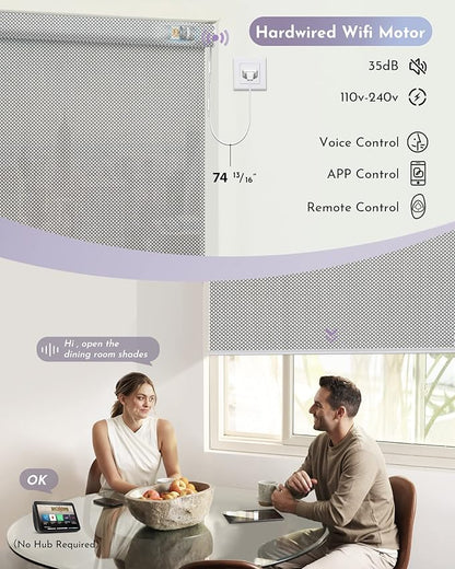 Graywind Motorized Roller Shades Compatible - Image 3