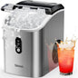 Silonn Nugget Ice Maker Countertop, Pellet Ice Machine by Silonn