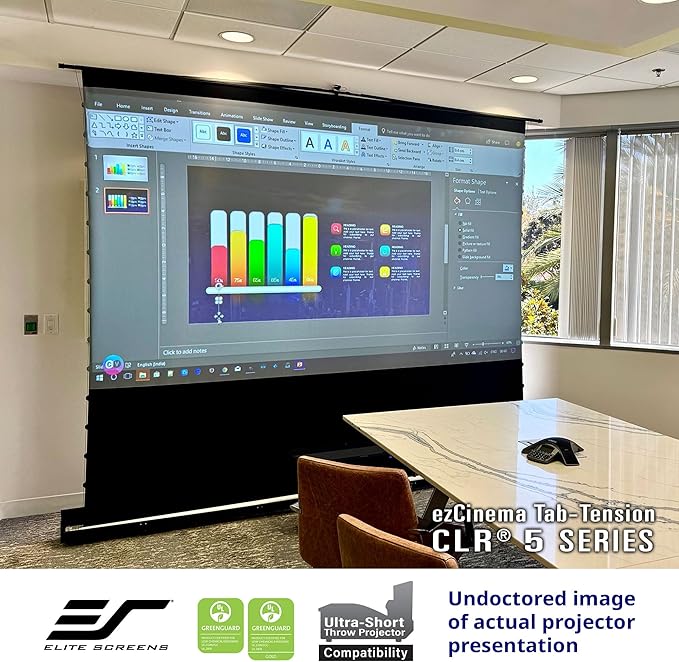 Elite Screens ezCinema Tab-Tension CLR 5, 103-inch Portable Floor-Rising UST - Image 9