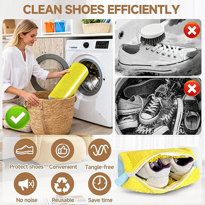 Shoe Washing Machine Bag Laundry Shoe Bag - Image 4