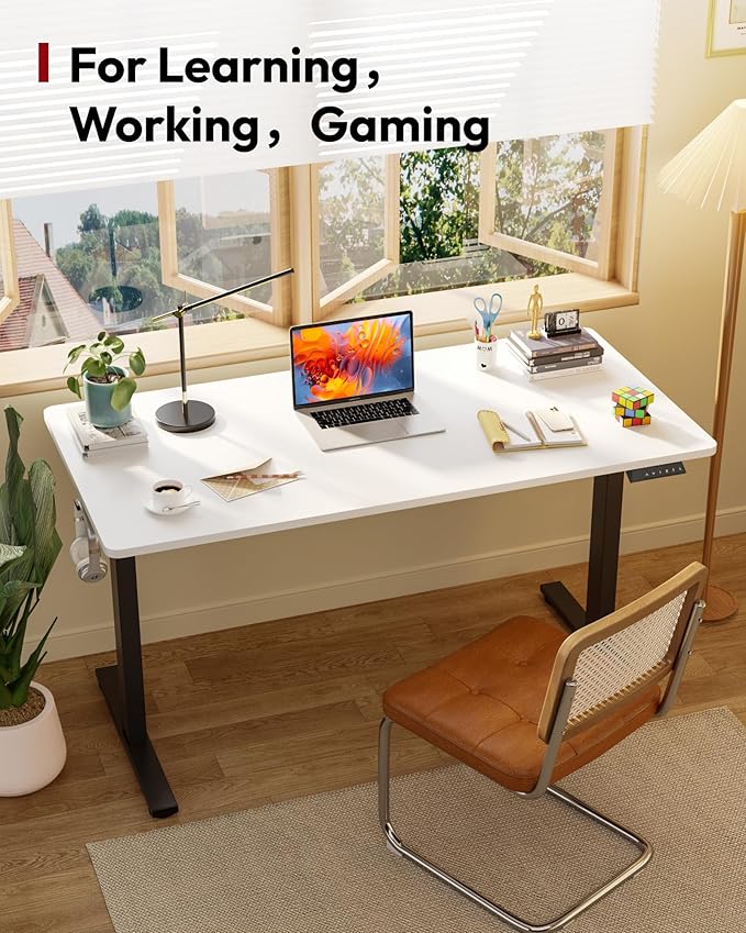 SANODESK Electric Standing Desk 60 x 24 Inches Whole-Piece Desktop Height - Image 3