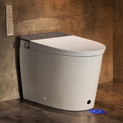 Casta Diva Smart Toilet with Bidet Built in, Auto Open/Close Lid, 1000g MaP by CastaDiva