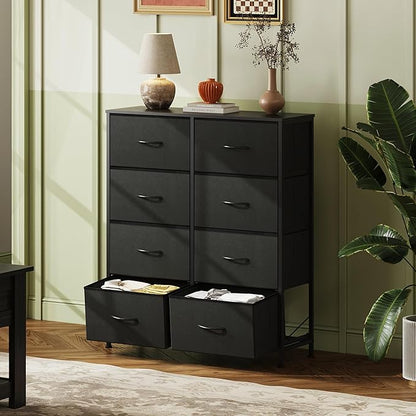 WLIVE Fabric Dresser for Bedroom, Tall Dresser - Image 2