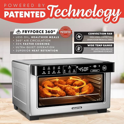 Gourmia Toaster Oven Digital Air Fryer - Image 3
