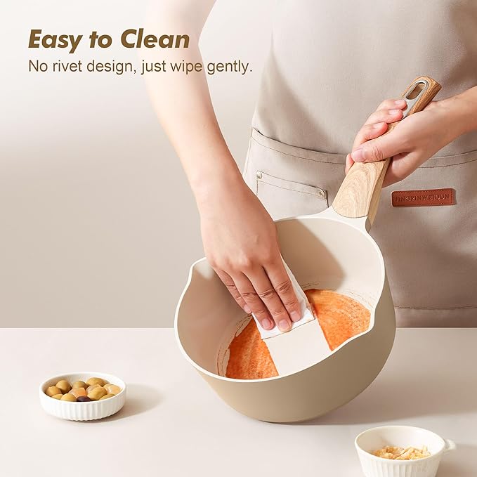 SENSARTE Ceramic Nonstick Sauce Pan - Image 5