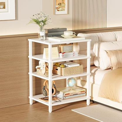 LELELINKY 4-Tier AV Media Player Stand, Stereo Stand, Modern Audio Shelf - Image 8