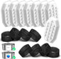 Official Cat Water Fountain Filters Replacement & Pre-Filter Sponges by Rellaty