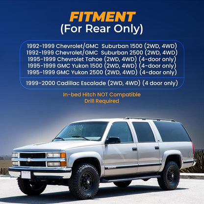 torque air suspension bag kit for 92-99 gmc, close-up detail