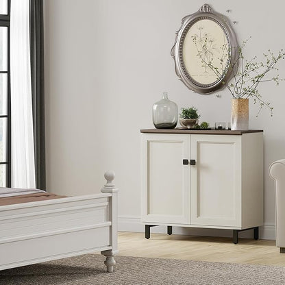 Multifunctional Buffet Sideboard Cabinet Farmhouse Modern Storage Cabinet - Image 8