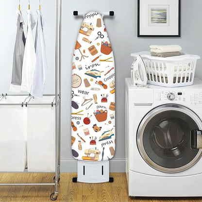 Extra Thick Ironing Board Cover and Pad, 15x54 Ironing Board Cover, Resist - Image 5